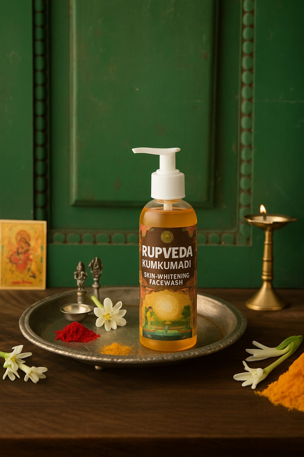 Rupveda Kumkumadi Skin Whitening Face Wash