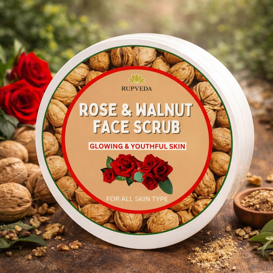 Rose & Walnut Face Scrub