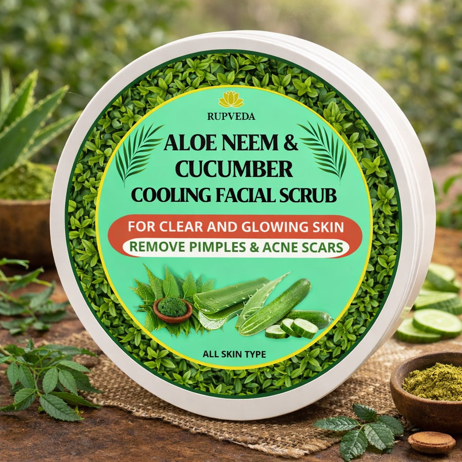 Aloe Neem Cucumber Cooling Scrub