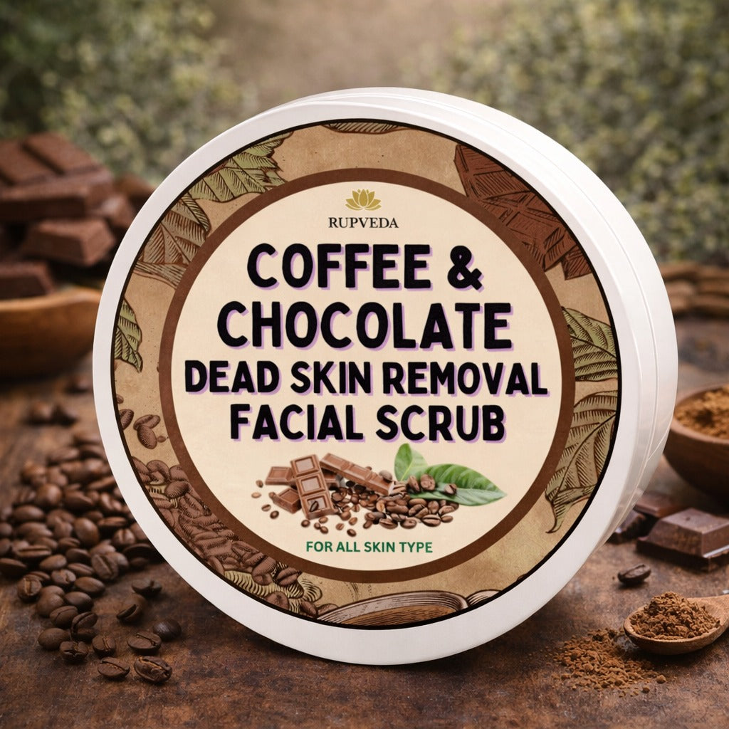 Coffee and Chocolate dead skin removal scrub