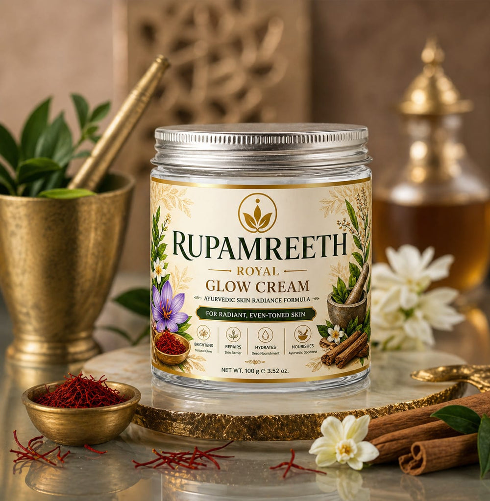 Rupamreeth Royal Glow Cream – Ayurvedic Saffron Skin Brightening Cream