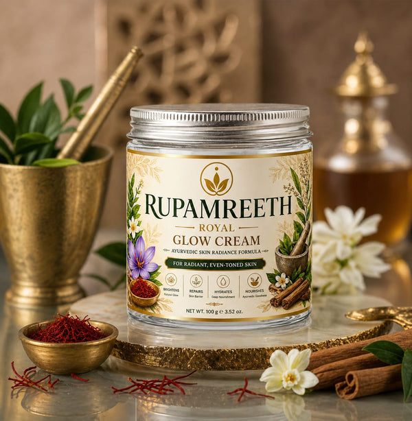 Rupamreeth Royal Glow Cream – Ayurvedic Saffron Skin Brightening Cream