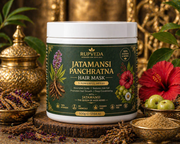 Jatamansi Panchratna Hair Mask – Ayurvedic Hair Growth & Repair Mask