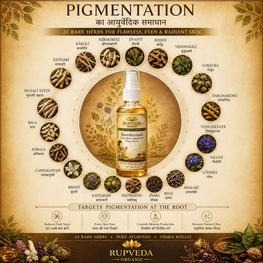 Rupveda Kumkumadi Brightening Face Wash