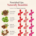 Ayurvedic ingredients - Licorice Root, Gotu Kola, Jojoba Oil, Shea Butter