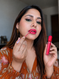 Ayurvedic Liquid Lipstick Trio – Red Berry, Nude Mocha & Pink Fever